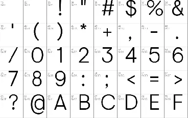 Visuelt font