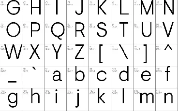 Visuelt font