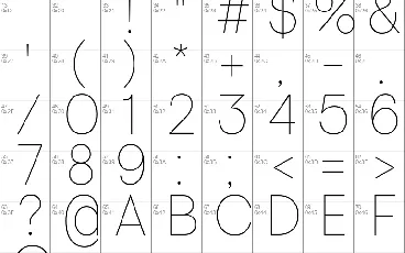 Visuelt font