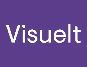 Visuelt font