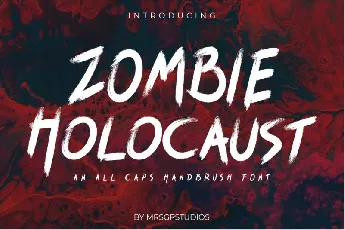 Zombie Holocaust font