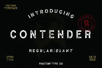 Contender Vintage font