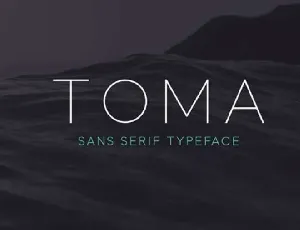 Toma Sans Family font