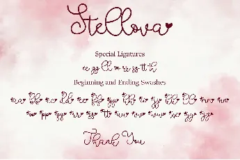 Stellova font