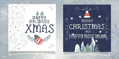 Christmas Chic font