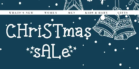 Christmas Chic font