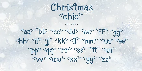 Christmas Chic font