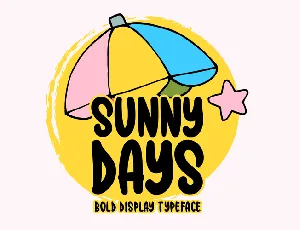 Sunny Days font