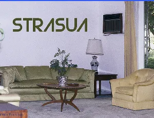 Strasua font