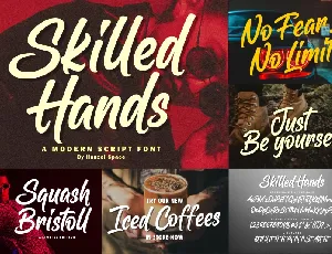 Skilled Hands font