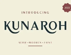 Kunaroh font