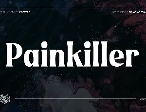 Painkiller font