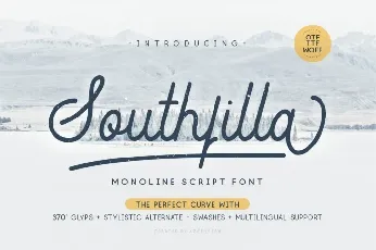 Southfilla Script font