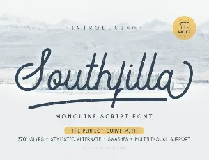 Southfilla Script font