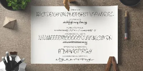 Geovana Signature Script font