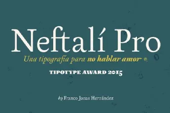 NeftalÃ­ Pro font