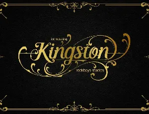 Kingston font