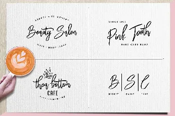 Bloomy Script Free font