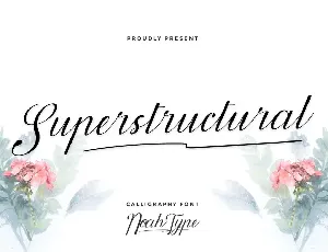 Superstructural Demo font