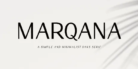 Marqana font