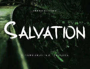 Salvation font