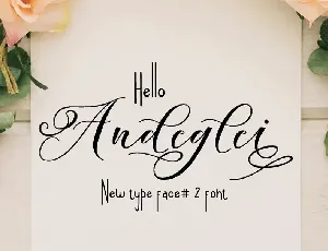 Andeglei Duo font