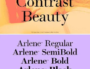 Arlene Family font