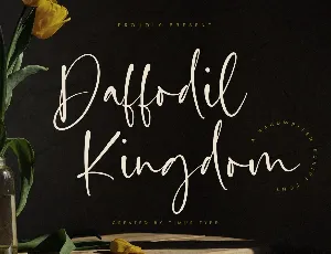 Daffodil Kingdom font