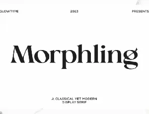 Morphling font