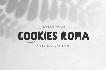 Cookies Roma font