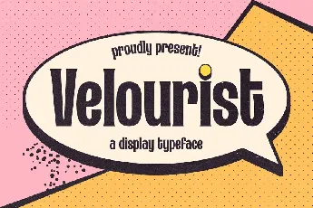 Velourist font