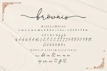 Brownis font