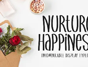 Nurture Happiness font