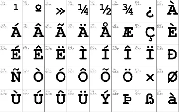 TeX Gyre Cursor font