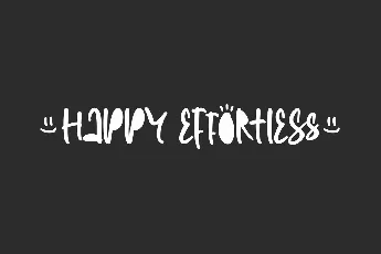 Happy Effortless font