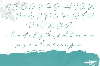 Elizany Signature font