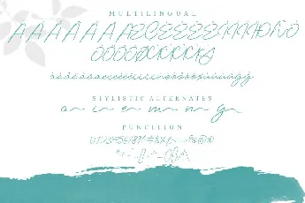 Elizany Signature font