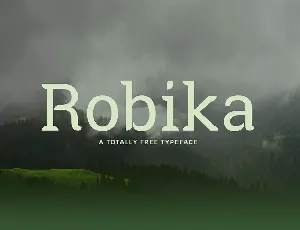 Robika Typeface font