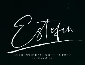 Estefin font