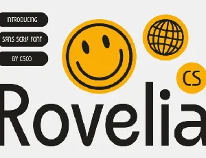 CS Rovelia font