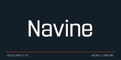 Navine font