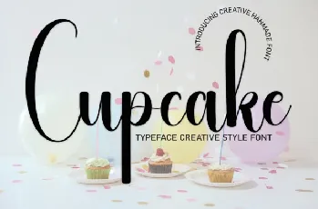 Cupcake Script font