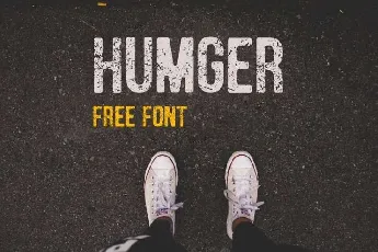 Humger Free font