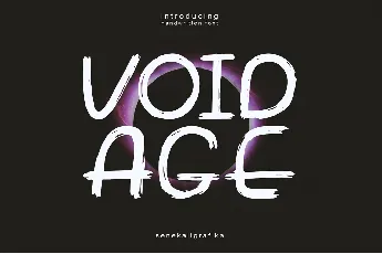 Void Age Demo font