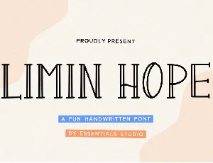 Limin Hope font