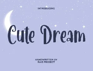 Cute Dream font