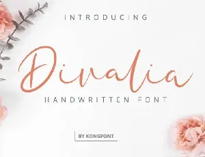 Divalia Script font