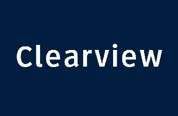 Clearview font