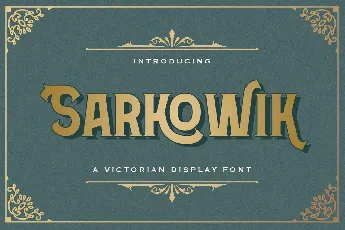 Sarkowik font