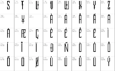 CONDENSON font